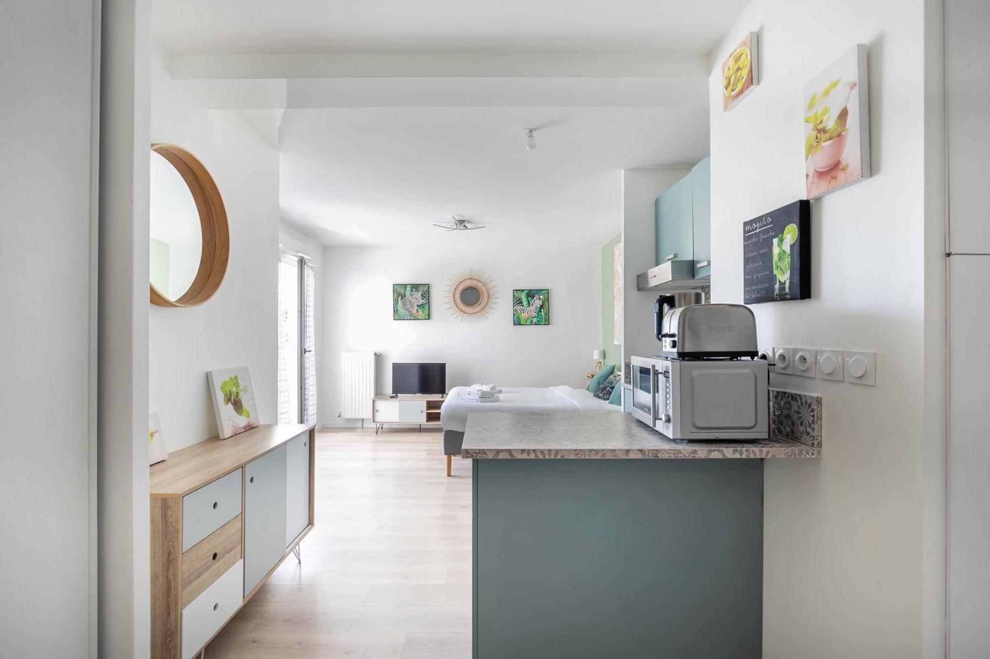 Studio 30 M2 Tout Confort - Rer A 3 Min, Acces Paris & Disneyland Villiers-sur-Marne Exterior foto